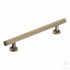 Brass 8887 0128 ABM-ABM ручка скоба современная классика, состаренная латунь 128 мм