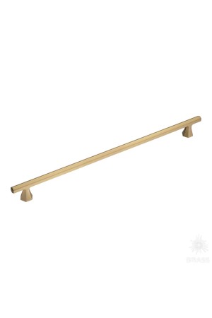 Ручка мебельная скоба 320мм матовое золото 11108 320PC35 Brass
