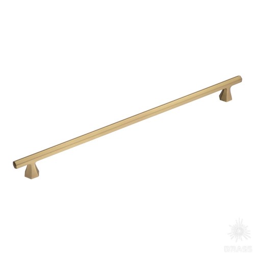 Ручка мебельная скоба 320мм матовое золото 11108 320PC35 Brass