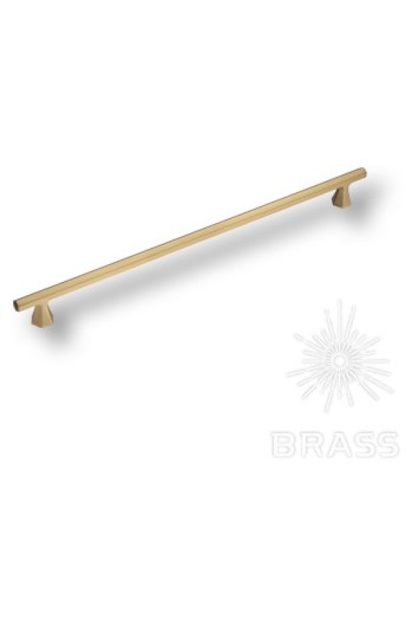 Ручка мебельная скоба 320мм матовое золото 1108 320MP35 Brass