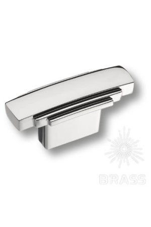 Ручка мебельная кнопка 16мм хром 4215 0016 CR Brass