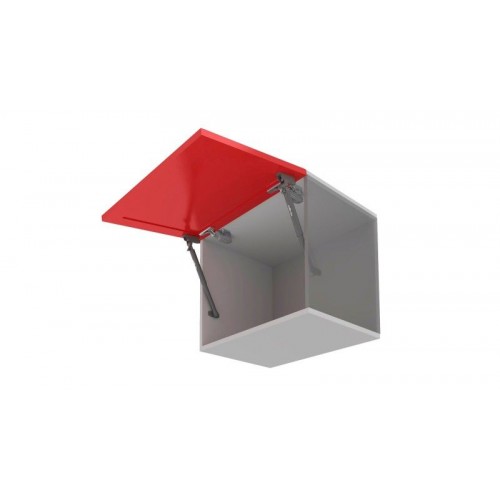 газовый лифт Боярд с фиксацией и амортизатором GL110GRPH/50/3, нагрузка 5кг, графит (10 шт/уп)