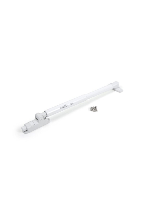 газовый лифт Боярд с фиксацией и амортизатором GL110W/50/3 нагрузка 5кг, белый (10 шт/уп)