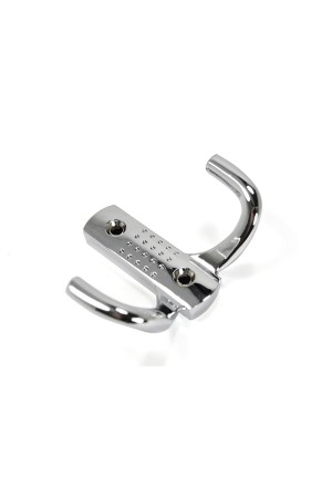Крючок мебельный двухрожковый хром K204CP.6 Boyard