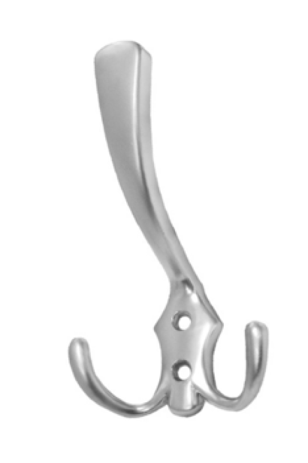 Крючок мебельный трехрожковый сатиновый хром K302SC.6 Boyard