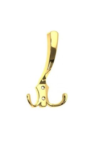 Крючок мебельный трехрожковый золото K302GP.6 Boyard