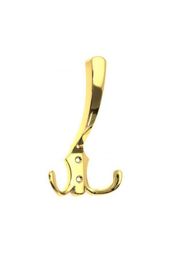 Крючок мебельный трехрожковый золото K302GP.6 Boyard