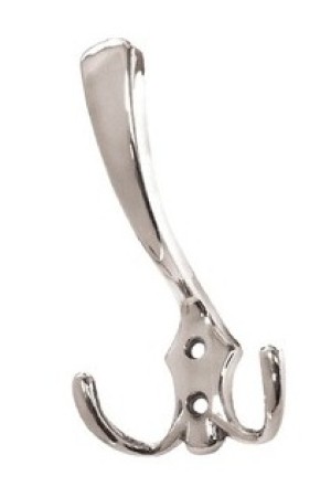 Крючок мебельный трехрожковый хром K302CP.6 Boyard