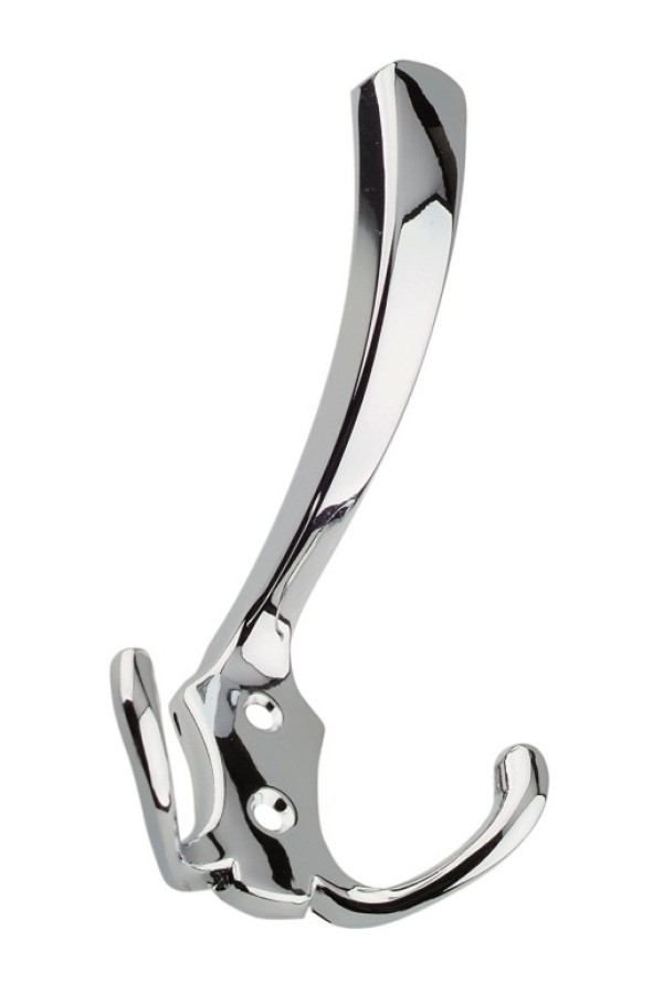 Крючок мебельный трехрожковый хром K302CP.6 Boyard