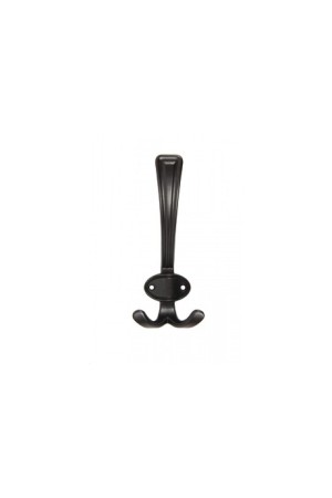 Крючок мебельный трехрожковый старинный черный K306ABL.2 Boyard