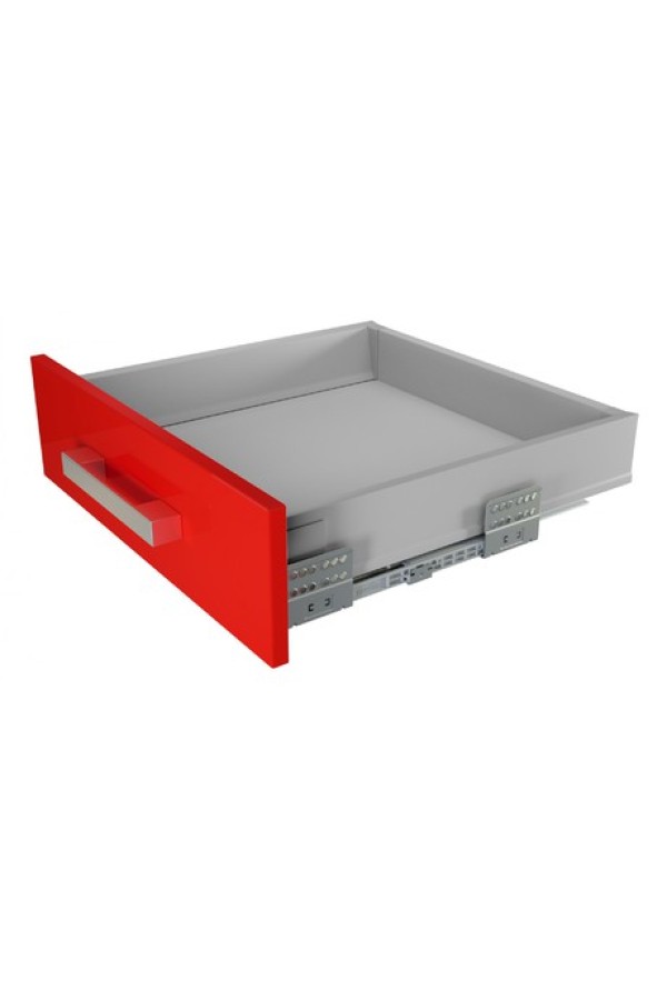 Выдвижной ящик СТАРТ с доводчиком 105*450мм серый SB08GR.1/450 Boyard
