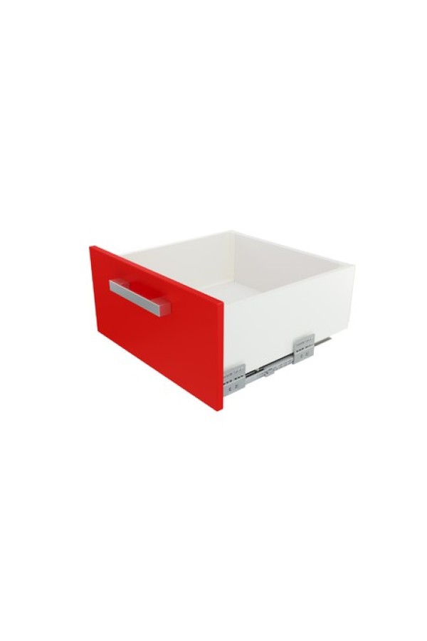 Выдвижной ящик СТАРТ тонкий с доводчиком 198*450мм белый SB20W.1/450 Boyard