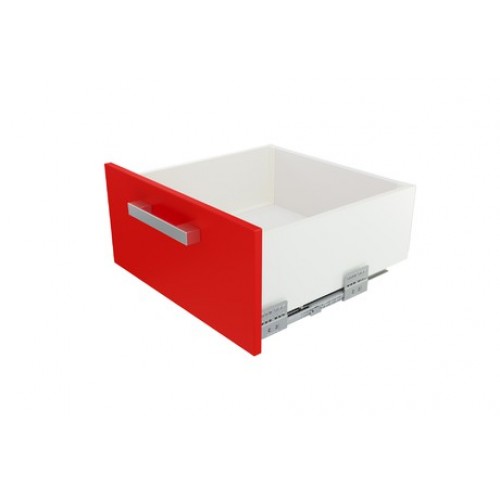 Выдвижной ящик СТАРТ тонкий с доводчиком 147*300мм белый SB19W.1/300 Boyard