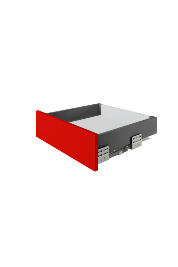 СТАРТ выдвижной ящик  PUSH тонкий 115*500мм, графит SB28GRPH.1/500