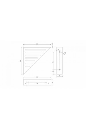 полкодержатель P309BL.4