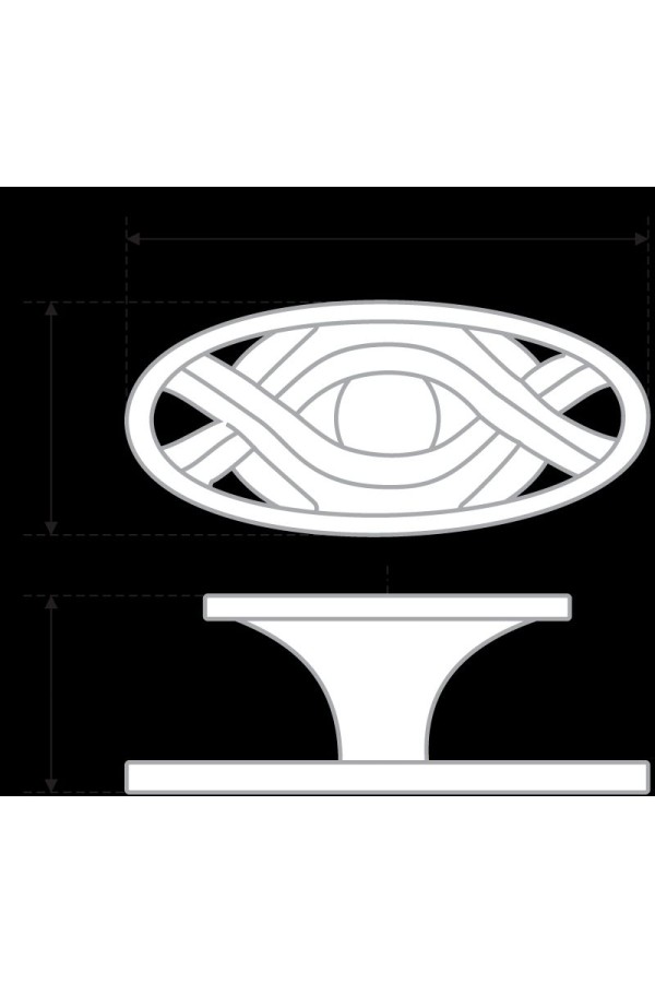 Ручка мебельная кнопка старинный цинк RC404BAZ.4 Boyard