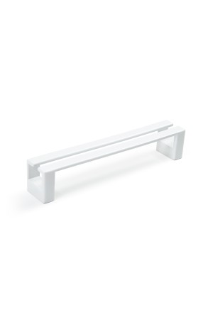 Ручка мебельная скоба 128мм белая RS273W.3/128 Boyard