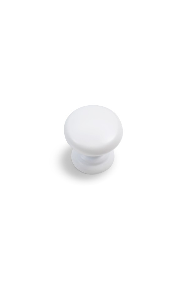 Ручка мебельная кнопка белый RC433W.4 Boyard