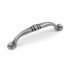 Ручка мебельная скоба 96мм старинный цинк RS081BAZ.3/96 Boyard