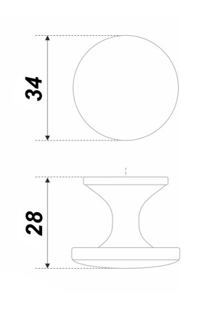 Ручка мебельная кнопка старинный цинк RC289BAZ.4 Boyard