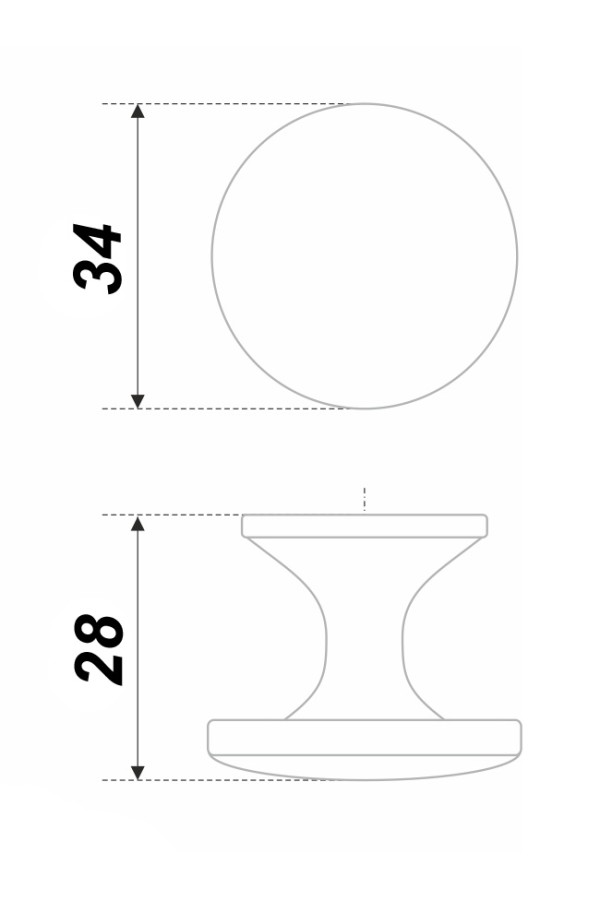 Ручка мебельная кнопка старинный цинк RC289BAZ.4 Boyard