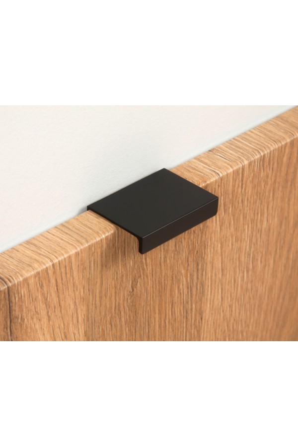 Ручка мебельная торцевая 32мм черный RT109BL.1/32 Boyard