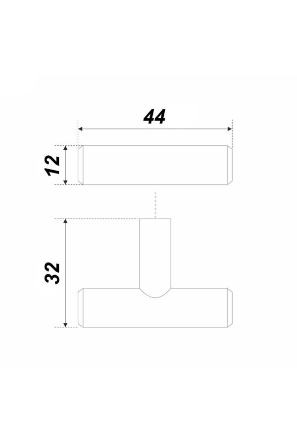 Ручка мебельная кнопка сатин RC200SC.5 Boyard