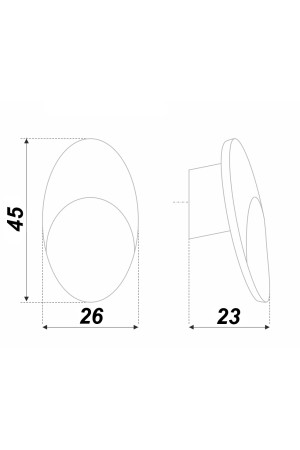 Ручка мебельная кнопка черная RC303BL.4 Boyard