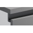 Ручка-профиль Г-образная Gola Balance 4100мм черная RP051BL.1/000/4100 Boyard
