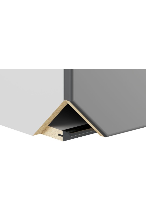 Ручка-профиль Gola Balance 4100мм черная RP052BL.1/000/4100 Boyard