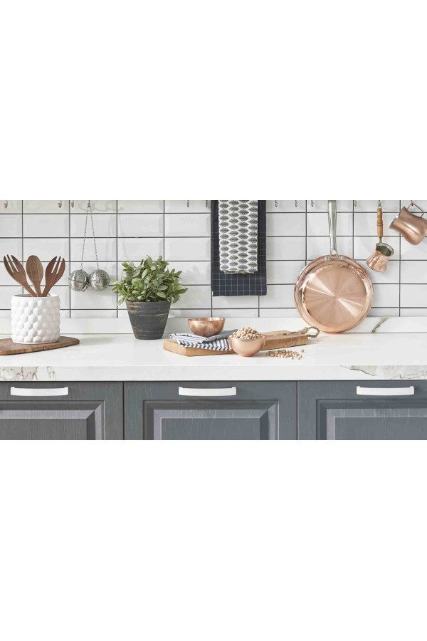 Ручка мебельная скоба 128мм белая RS191W.4/128 Boyard