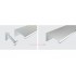 Ручка-профиль длина 3000мм сатиновый (матовый) хром RP101SC.1/000/3000 Boyard
