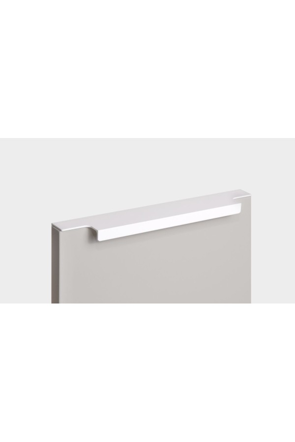 Ручка мебельная торцевая 160мм белый RAY RT109W.1/160/200 Boyard