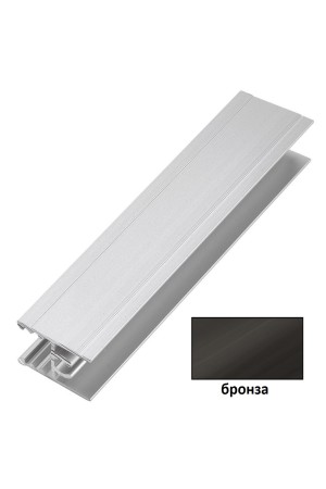 Рамка верхняя бронза 6м для шкафов купе