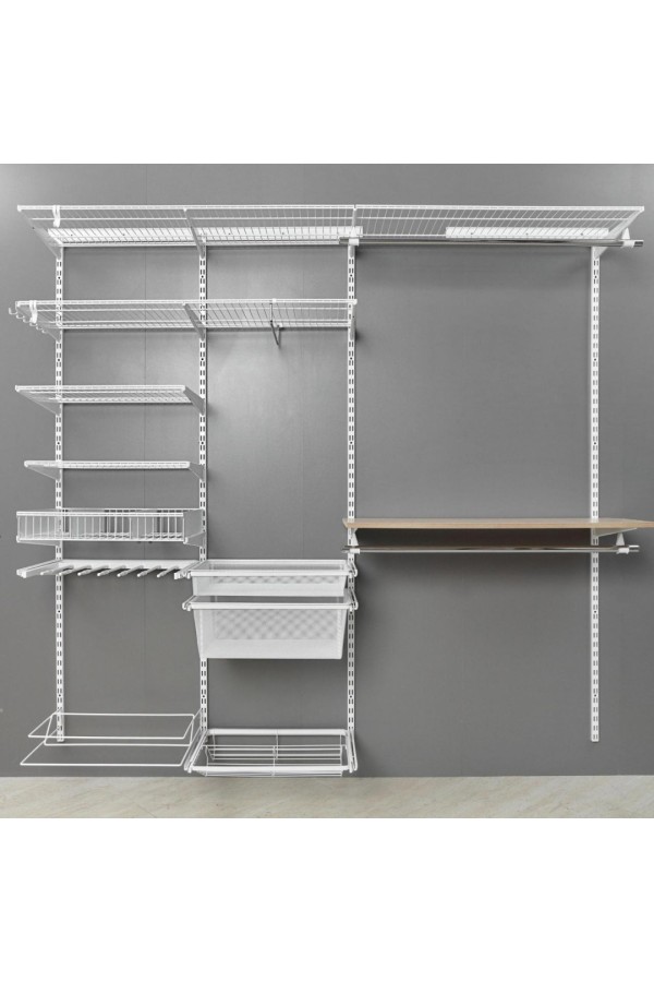 Гардероб LR/вешалка для брюк выдвижная LIGROOM, серия 400, L=550, Белый, CI /LR0010.VP055.WH0PC.CI