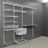 Гардероб LR/корзина мелкосетчатая 185 мм LIGROOM, 529х365, Белый, RU (6) /LR0018.VP018.WH0PC.RU