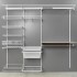 Гардероб LR/корзина мелкосетчатая 85 мм LIGROOM, 529х365, Белый, RU / LR0017.VP008.WH0PC.RU
