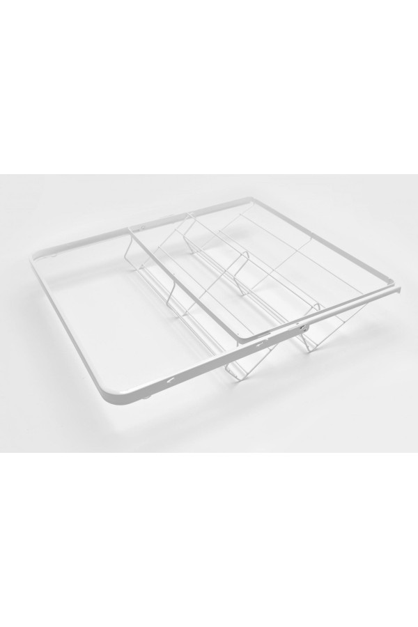 Гардероб LR/обувница 2-ярусная выдвижная LIGROOM, серия 400, L=550, Белый, CI (5) /LR0021.VP055.WH0P