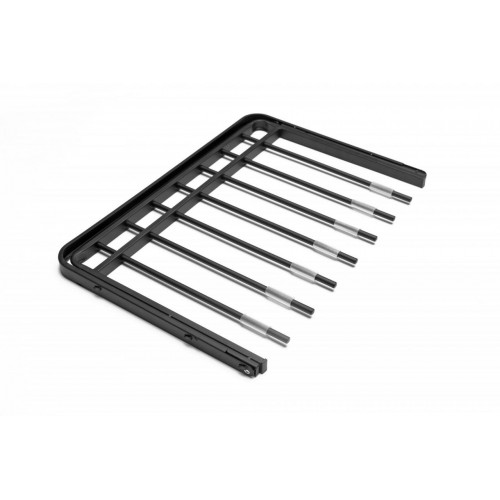 Гардероб LR/вешалка для брюк выдвижная LIGROOM, серия 400, L=550, Чёрный, CI (5) / LR0010.VP055.BK0P