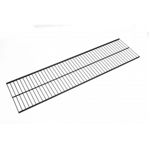 Гардероб LR/полка проволочная LIGROOM, серия 300, L=1100, Чёрный, RA (6) / LR0007.VP110.BK0PC.RA