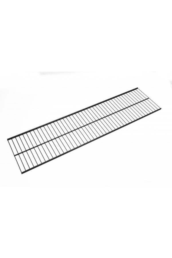 Гардероб LR/полка проволочная LIGROOM, серия 300, L=1100, Чёрный, RA (6) / LR0007.VP110.BK0PC.RA