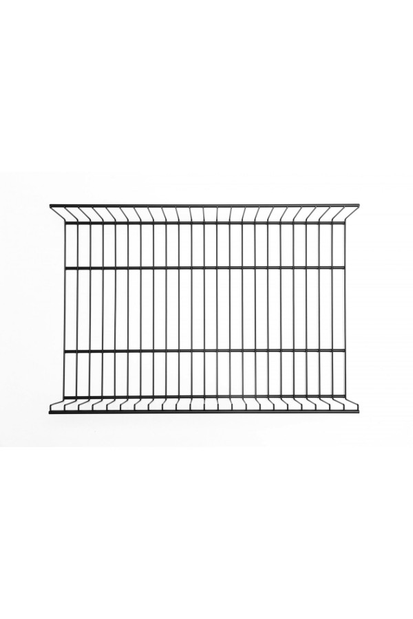Гардероб LR/полка-корзина проволочная LIGROOM, серия 400, L=550, Чёрный, RA (6) / LR0012.VP055.BK0PC