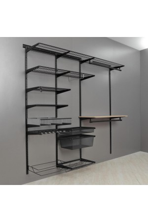 Гардероб LR/штанга круглая, LIGROOM, L=1200, чёрный матовый / LR0180.VP120.BKMPC.RU