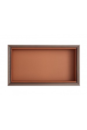 Nuomi/выдвижная корзина кожаная Ralphie 664*469*184mm, серый / 6110270