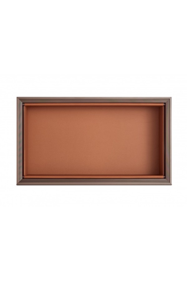 Nuomi/выдвижная корзина кожаная Ralphie 864*469*184mm, серый / 6110290