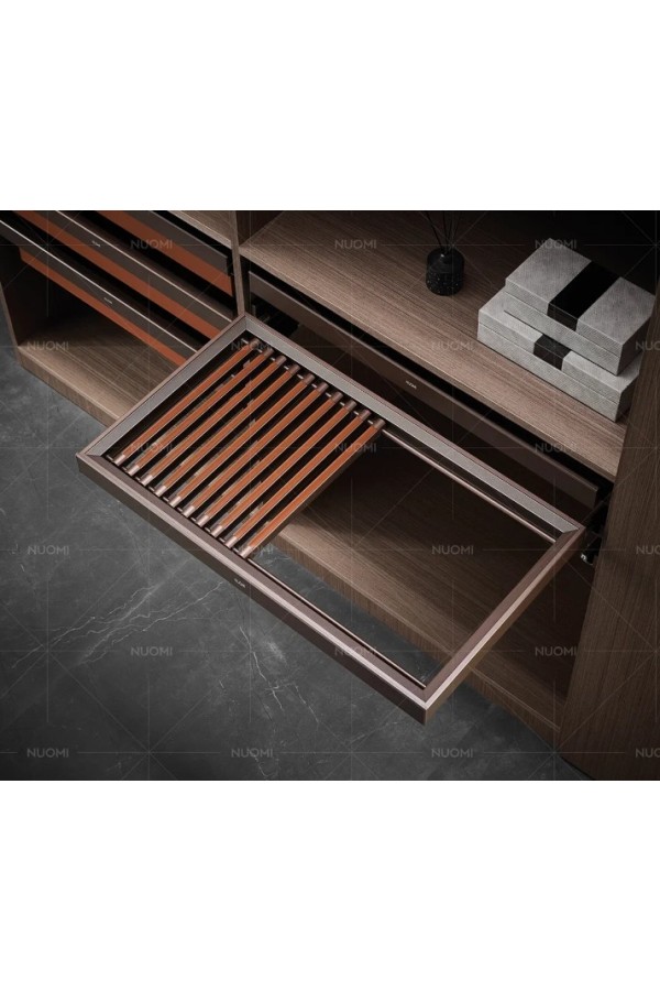 Nuomi/выдвижная брючница Ralphie 664*469*65mm, серый / 6110470