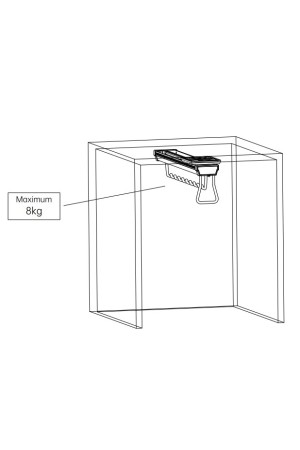Nuomi/выдвижная штанга для одежды 92*460*126mm Ralphie, серый / 6111300