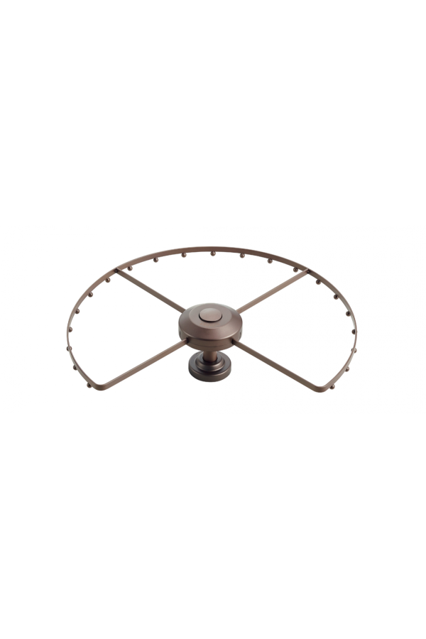 Nuomi/поворотная круговая вешалка для одежды Ralphie Φ520*H125mm серый / 6111700