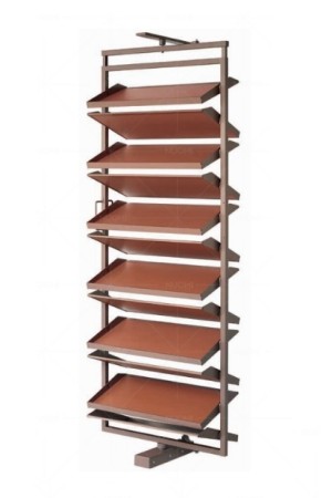Nuomi/обувница поворотная на 360 градусов Ralphie 700*360*(1910-2110), серый / 6112304