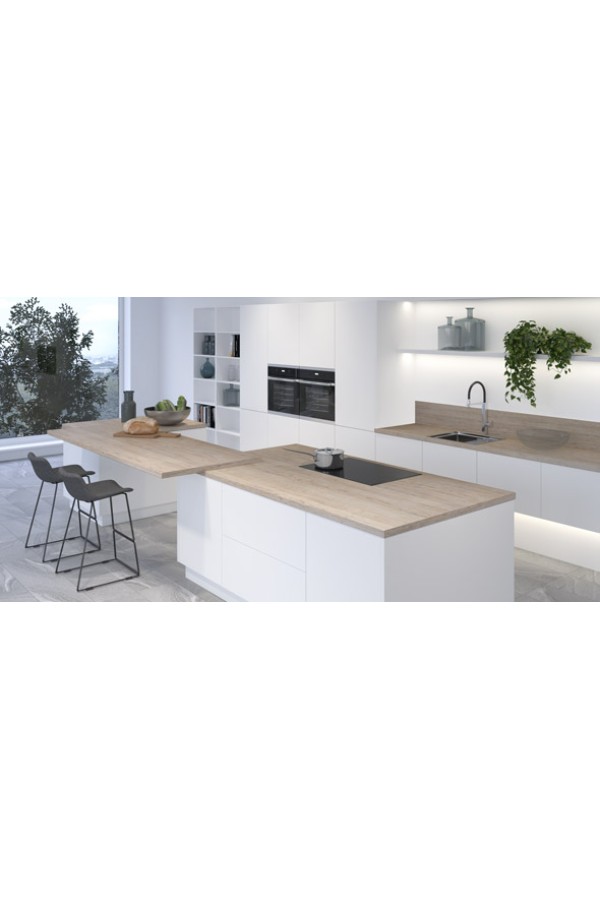 мебельный щит СОЮЗ 600*3050*4*906Т ясень альпийский